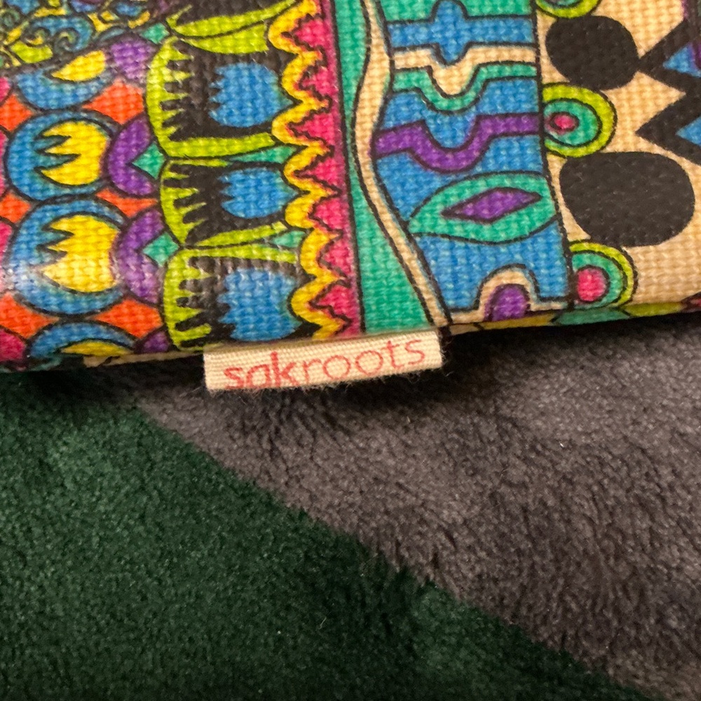 Sakroots Multicolor Patterned Cosmetic Pouch - image 2